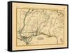 1778, Alabama, Florida, Louisiana, Mississippi, North Carolina-null-Framed Stretched Canvas