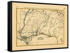 1778, Alabama, Florida, Louisiana, Mississippi, North Carolina-null-Framed Stretched Canvas