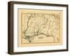 1778, Alabama, Florida, Louisiana, Mississippi, North Carolina-null-Framed Giclee Print