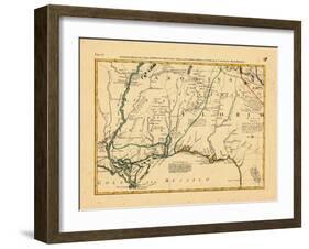 1778, Alabama, Florida, Louisiana, Mississippi, North Carolina-null-Framed Giclee Print