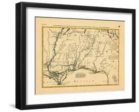 1778, Alabama, Florida, Louisiana, Mississippi, North Carolina-null-Framed Giclee Print