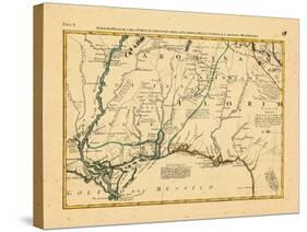 1778, Alabama, Florida, Louisiana, Mississippi, North Carolina-null-Stretched Canvas