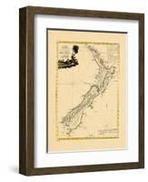 1778, New Zealand-null-Framed Giclee Print