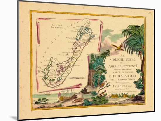 1778, West Indies-null-Mounted Giclee Print