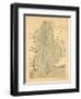 1779, A Chart of Delaware Bay,-null-Framed Giclee Print