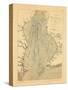 1779, A Chart of Delaware Bay,-null-Stretched Canvas