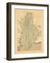 1779, A Chart of Delaware Bay,-null-Framed Giclee Print