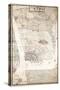 1780, Charleston Siege Map, South Carolina, United States-null-Stretched Canvas