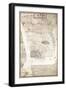 1780, Charleston Siege Map, South Carolina, United States-null-Framed Giclee Print