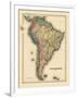 1780, South America-null-Framed Giclee Print