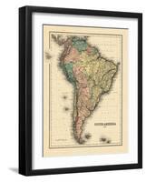 1780, South America-null-Framed Giclee Print