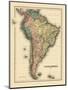 1780, South America-null-Mounted Premium Giclee Print