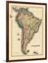 1780, South America-null-Framed Giclee Print