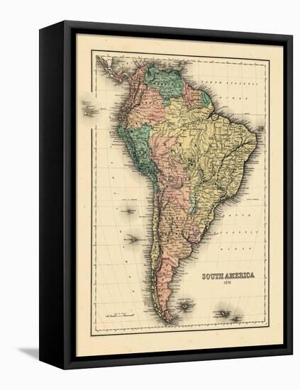 1780, South America-null-Framed Stretched Canvas