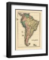 1780, South America-null-Framed Giclee Print