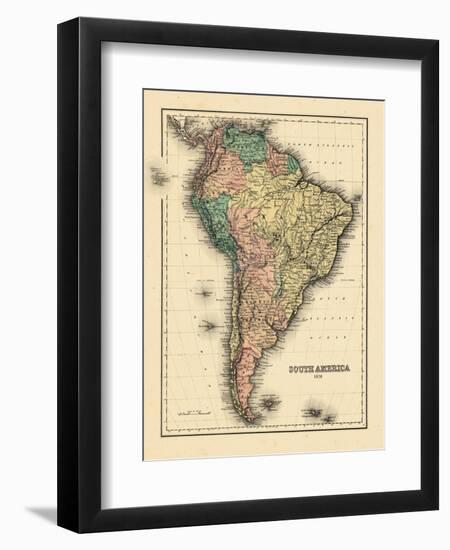 1780, South America-null-Framed Giclee Print