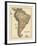 1780, South America-null-Framed Premium Giclee Print