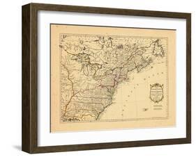 1783, United States, Canada-null-Framed Giclee Print
