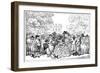 1784, or the Fashions of the Day, 1784-Thomas Rowlandson-Framed Giclee Print