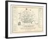 1788, Charleston Ichnography Map, South Carolina, United States-null-Framed Giclee Print