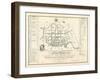 1788, Charleston Ichnography Map, South Carolina, United States-null-Framed Giclee Print