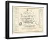 1788, Charleston Ichnography Map, South Carolina, United States-null-Framed Giclee Print