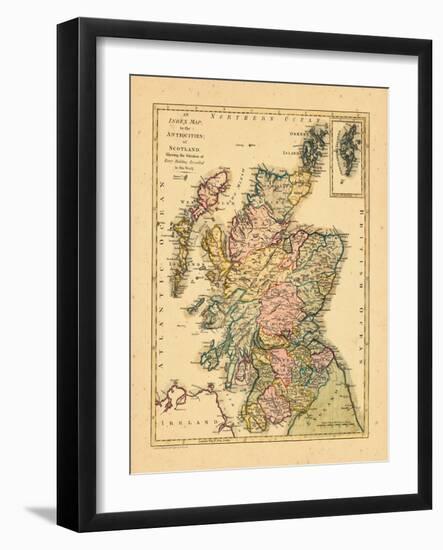 1791, Antiquities of Scotland, United Kingdom-null-Framed Giclee Print