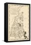 1794, New Hampshire State Map, New Hampshire, United States-null-Framed Stretched Canvas