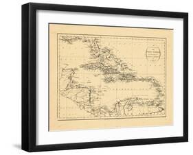 1794, West Indies, Caribbean-null-Framed Giclee Print