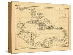 1794, West Indies, Caribbean-null-Stretched Canvas