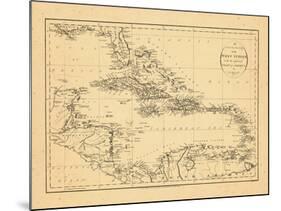 1794, West Indies, Caribbean-null-Mounted Giclee Print