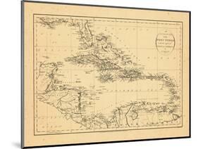1794, West Indies, Caribbean-null-Mounted Giclee Print