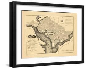 1795, Washington DC-null-Framed Giclee Print