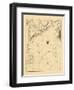 1798, A CHART/OF THE/COAST OF NEW ENGLAND/From the/SOUTH SHOAL TO CAPE SABLE/INCLUDING/GEORGES BANK-null-Framed Giclee Print