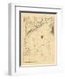 1798, A CHART/OF THE/COAST OF NEW ENGLAND/From the/SOUTH SHOAL TO CAPE SABLE/INCLUDING/GEORGES BANK-null-Framed Giclee Print