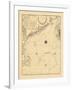 1798, A CHART/OF THE/COAST OF NEW ENGLAND/From the/SOUTH SHOAL TO CAPE SABLE/INCLUDING/GEORGES BANK-null-Framed Giclee Print