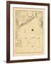 1798, A CHART/OF THE/COAST OF NEW ENGLAND/From the/SOUTH SHOAL TO CAPE SABLE/INCLUDING/GEORGES BANK-null-Framed Giclee Print