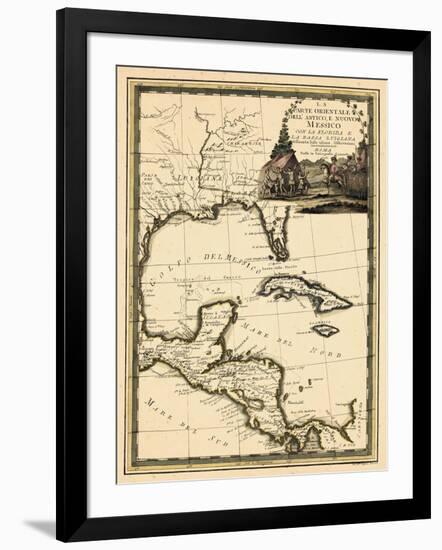 1798, Cuba, Central America, Latin America-null-Framed Giclee Print