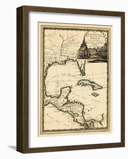 1798, Cuba, Central America, Latin America-null-Framed Giclee Print