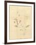 1798 Map of the Galapagos Islands in the Pacific Ocean-null-Framed Art Print