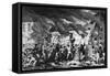 1798 Scullabogue Massacr-George Cruikshank-Framed Stretched Canvas