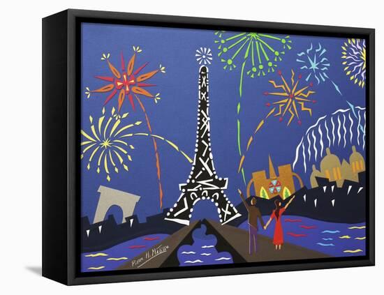 17COP-Pierre Henri Matisse-Framed Stretched Canvas