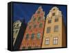 17th Century Houses in Stor Torget (Stor Square), Old Town, Stockholm, Sweden, Scandinavia, Europe-Duncan Maxwell-Framed Stretched Canvas