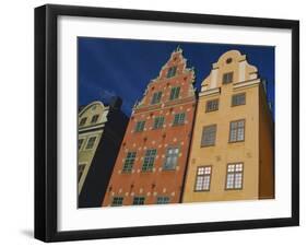 17th Century Houses in Stor Torget (Stor Square), Old Town, Stockholm, Sweden, Scandinavia, Europe-Duncan Maxwell-Framed Photographic Print