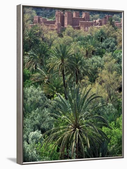 17th Century Kasbah Amerhidl and the Lush Skoura Palmery, Morocco-Merrill Images-Framed Photographic Print