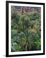 17th Century Kasbah Amerhidl and the Lush Skoura Palmery, Morocco-Merrill Images-Framed Photographic Print