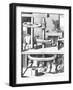 17th Century Milling Machine, Artwork-Library of Congress-Framed Photographic Print