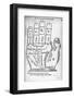 17th Century Palmistry Diagram-Middle Temple Library-Framed Photographic Print