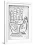 17th Century Palmistry Diagram-Middle Temple Library-Framed Photographic Print