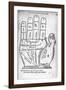 17th Century Palmistry Diagram-Middle Temple Library-Framed Photographic Print